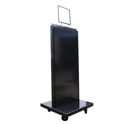 深圳东莞品牌专卖店服装店展示架钣金加工落地款式双面挂衣架图5