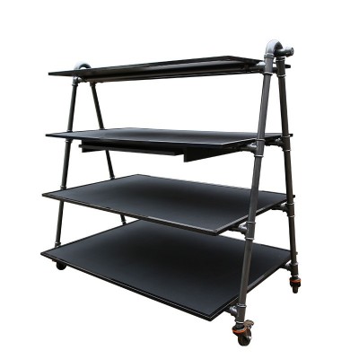 深圳东莞品牌店服装店展示运动用品店4层衣服架图5