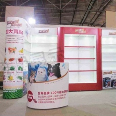 展台搭建设计公司展会广交会展馆展厅布置主场折叠展架便携拆装架