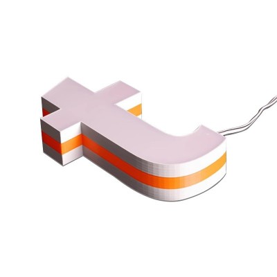 3D轨道发光字招牌门头广告字超市吊装收银台亚克力树脂迷你字图5