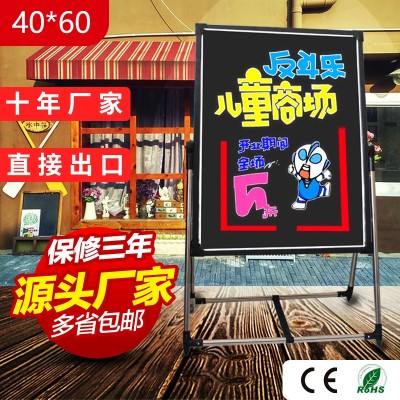 闪光屏广告牌挂墙式发光字悬挂招牌灯箱led户外显示屏电子荧光板图2