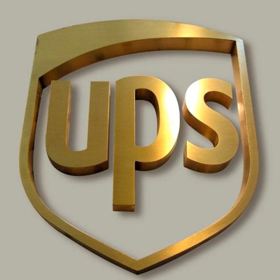 定不锈钢包边字门头招牌广告牌 大型户外落地拉丝抛光不锈钢字图3