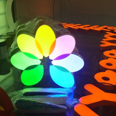 树脂字霓虹灯门牌广告标识亚克力发光字门店招牌字酒吧大型门头字图5