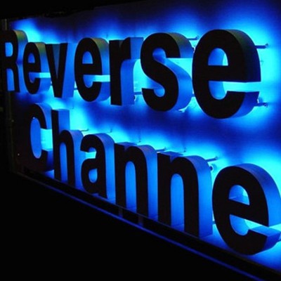 不锈钢背打光字户外招牌亚克力背发光字 酒店户外门头广告招牌字图5