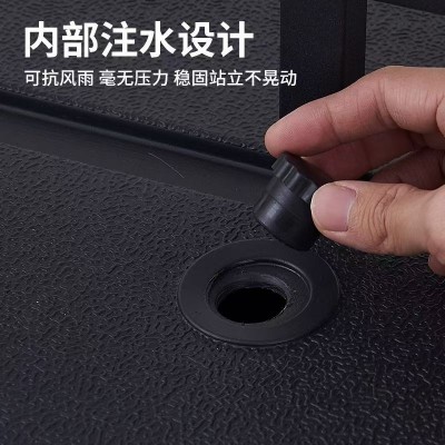 户外防风注水加重双面立牌注水广告海报架落地立牌图2