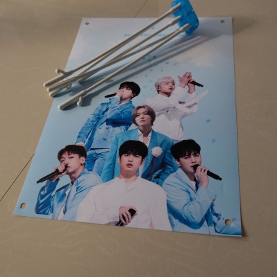 桌面X展架 X支架 A4迷你展架小X展架A3 海报支架 易拉宝x架小展架图4