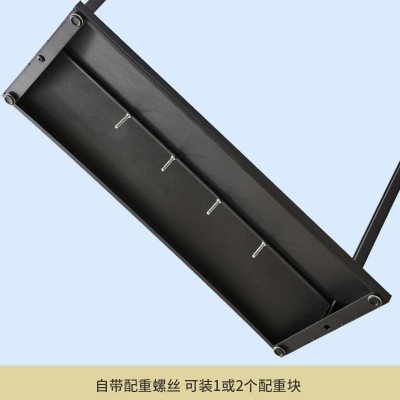 广告展架丽屏美式落地广告牌海报铝合金门型立牌架落地式可折叠图5