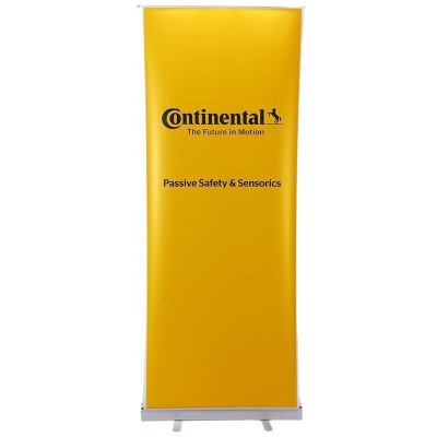 全铝加厚易拉宝展架单面海报架落地式易拉宝广告宣传展示 牌YLB图5