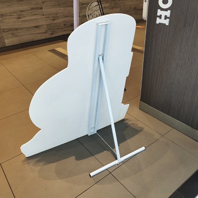 加粗立人支架人型支架异形KT板展架人像支撑架展板支撑架人像立牌图3