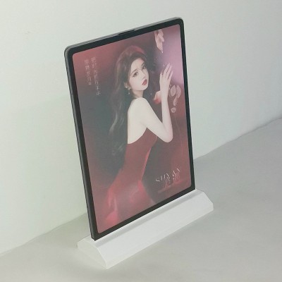 可充电A4桌面广告灯箱A3亚克力台卡薄可发光桌面广告灯牌摆台立牌