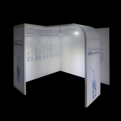 广交会便携标准摊位广告展位展台展览搭建夹板航空箱工厂生产可订图2