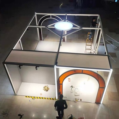 批发商场手办快闪店DP点展架免费测量设计全国运输安装图4