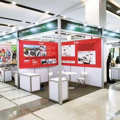 商场巡展展位80开口方柱框架铝制桁架易拆装展架摊位万达展板图2