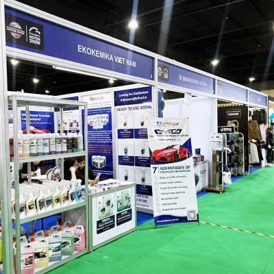 商场巡展展位80开口方柱框架铝制桁架易拆装展架摊位万达展板图3