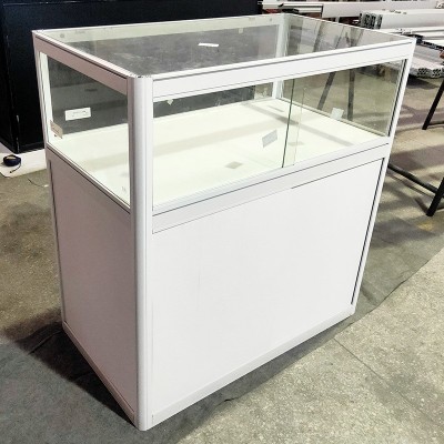 商场样品玻璃展示柜珠宝化妆品首饰眼睛柜台博物馆文物展览陈列柜图4