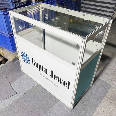 商场样品玻璃展示柜珠宝化妆品首饰眼睛柜台博物馆文物展览陈列柜图3