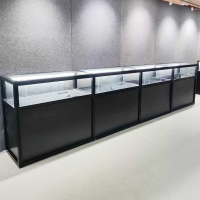 商场样品玻璃展示柜珠宝化妆品首饰眼睛柜台博物馆文物展览陈列柜图2