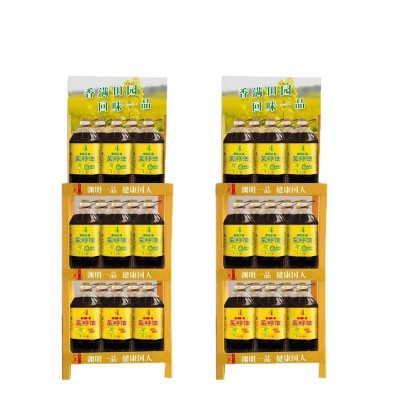 注塑货架HIPS塑料展示架PP塑料展架70X35三层小货架食品促销架图4