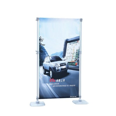 定制快展展架铝合金展会背景展示牌子KT板落地立牌支架宣传架子图5