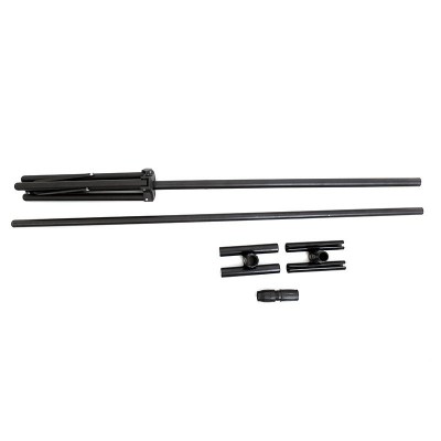 定制三角挂画架立式落地广告牌KT板可伸缩展板架子升降海报支架图4