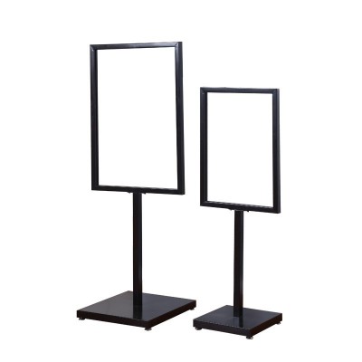商场水牌展示牌苹果立牌落地广告展示架 防风POP海报架KT板展示架图2