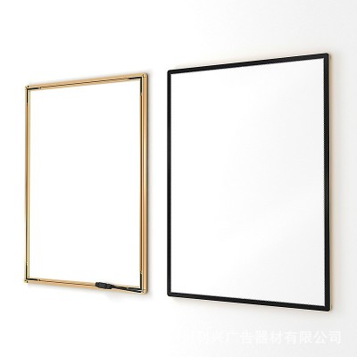 led超薄灯箱价目表广告牌发光展示牌铝合金钢化玻璃抽画灯 箱定制图2