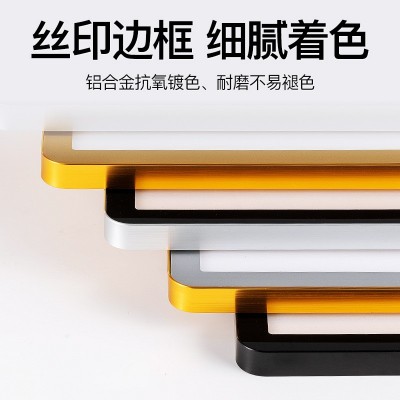 磁吸圆角A4相框可更换画面电梯广告框亚克力展示画框厂家批发画框图2