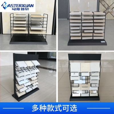 石英石瓷砖小样地砖展示架陶瓷瓷片样块桌面专用架石材样品金属架图4
