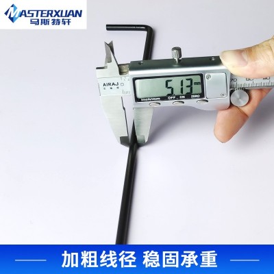 橱柜衣柜样板托钩不锈钢色板钩铁托样板展示钩木板样品直角钩展示图2