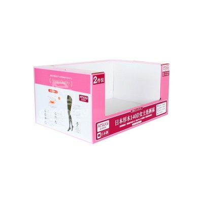 工厂直供山姆会员店PDQ仓储陈列纸盒鞋袜纸箱商超促销纸 展示盒pdq图4