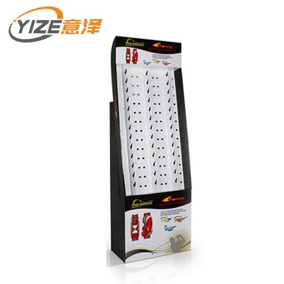 工厂纸展架多层落地式折叠瓦楞纸展示架堆头超市商场促销陈列纸货图5