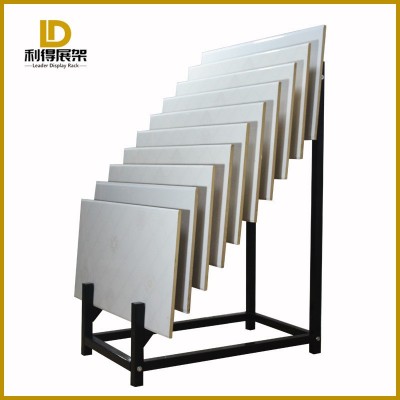 瓷砖样品展示架 陶瓷样板石材陈列架瓷砖展架地板色板展示架定制图2
