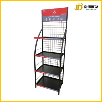 汽配维修店商品货架调制机油展示架柴油润滑油收纳架蓄电池陈列架图3