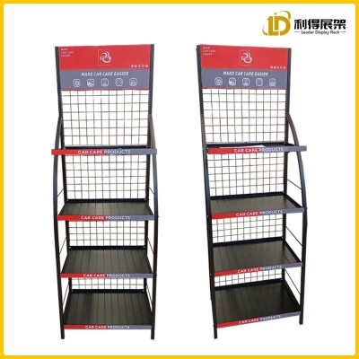 汽配维修店商品货架调制机油展示架柴油润滑油收纳架蓄电池陈列架图4