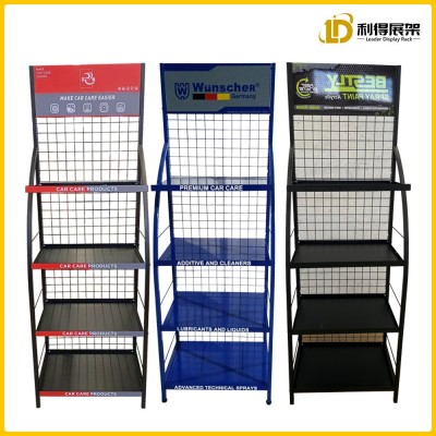汽配维修店商品货架调制机油展示架柴油润滑油收纳架蓄电池陈列架图5