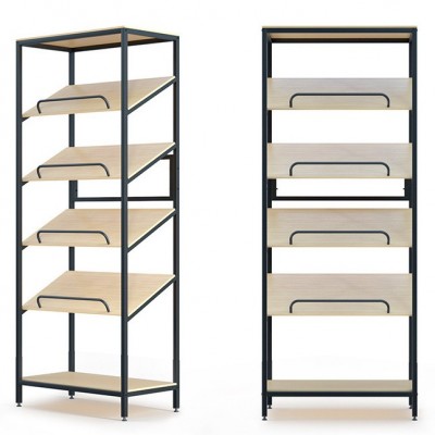 厂家直批乳胶枕头展示架高档橡胶枕芯展架床上用品货架铁质拆装式图3