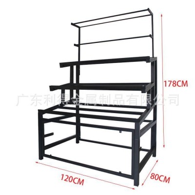 超市蔬菜货架水果展示架多层商用生鲜架架子水果店货柜图4