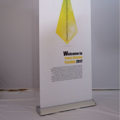 厂家直供水滴型易拉宝 高档铝合金易拉宝 铝合金水滴形易拉宝