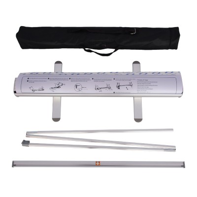 经济型易拉宝 桌面展示架 海报架 x展架 10型 易拉宝图3