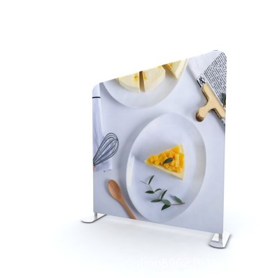 钰厚厂家快幕布秀背景弧形 快幕秀背景墙 签到背景 展示架图2