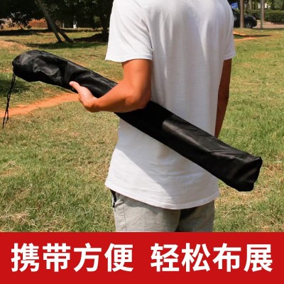 韩式X展架80x180便携广告海报易拉宝展示架立式防风伸缩门型架子图4