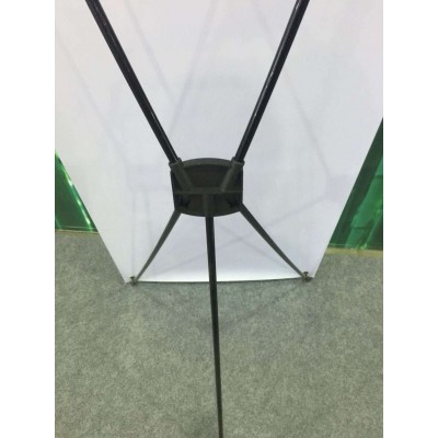 小方盘展架 展架 铁杆小方盘 厂家销售摄影人像艺术海报专用X展架图2