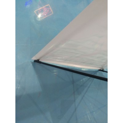 小方盘展架 展架 铁杆小方盘 厂家销售摄影人像艺术海报专用X展架图4