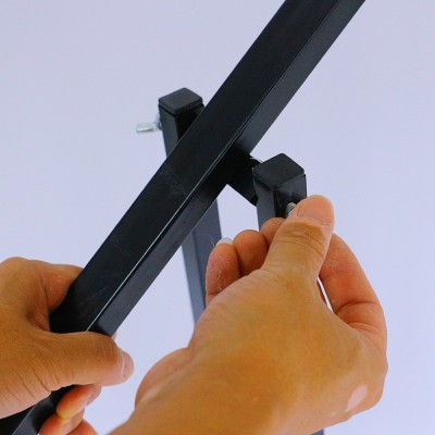 立式落地展架广告宣传展板支架超市招聘海报广告牌展示架铁质kt板图4