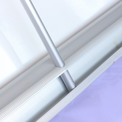 铝合金加厚易拉宝广告展架室内海报架画面易拉宝铝合金广 告展示架图4