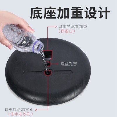 不锈钢a4立牌车间指示牌引路牌导向牌立式展示架告示牌落地广告牌图4