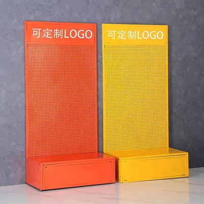 金属展示架牙刷孔板挂架袜子饰品货架饰品服饰头饰超市洞洞板挂钩图4