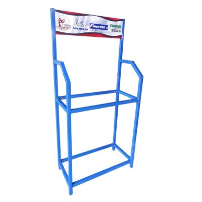 厂家供应 批发 摩托车电动车维修店轮胎可拆卸金属钢制陈列展示架图5