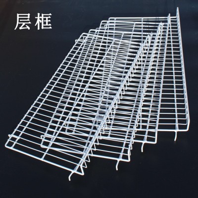 厂家多层可调节食品货架白色便利店商超展示架广告展架产品陈列架图4