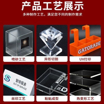 定制Lucite Tzedakah 犹太用品文物收纳盒 亚克力慈善捐赠盒定制图4